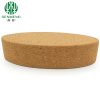 Natural Egg Oval Cork Blocks Yoga Bricks For Supporting Stabilizing Aligning - 图片 5