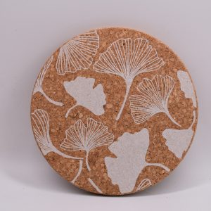 High Quality Cork Coasters for Drinks, Reusable Cup Mat Round Cork Coasters Set for Home, Office, Bar,Restaurant - 4 Inches Pack of 4