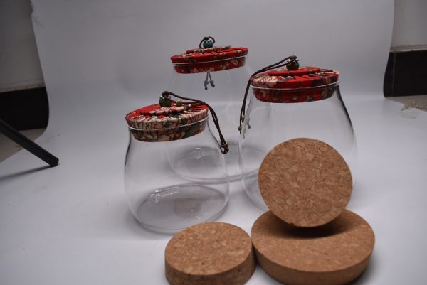Tapered Cork Jars Stopper,Customized Size Tapered Cork Stopper, Rounded Cork Stopper for Bottle,Jars - 图片 2