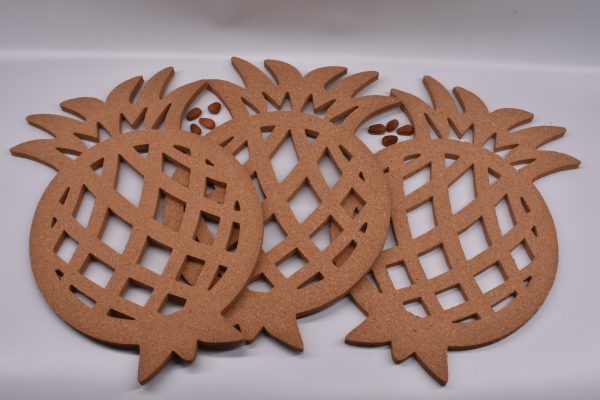 OEM ODM Decorative Cork Boards Handicrafts Pineapple Shape - 图片 2