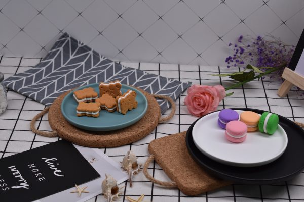 High Density Thick Rectangle Cork Placemats for Hot Dishes With Heat Resistant - 图片 8