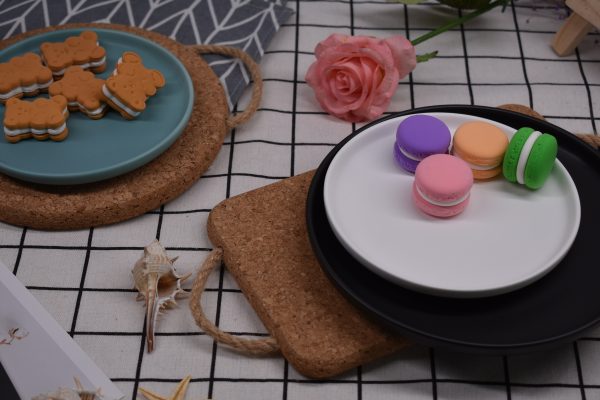 High Density Thick Rectangle Cork Placemats for Hot Dishes With Heat Resistant - 图片 7