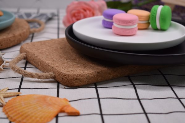 High Density Thick Rectangle Cork Placemats for Hot Dishes With Heat Resistant - 图片 6