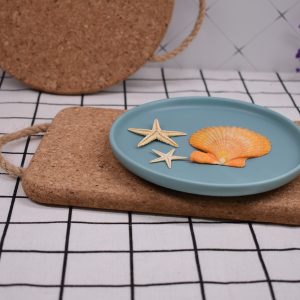 High Density Thick Rectangle Cork Placemats for Hot Dishes With Heat Resistant