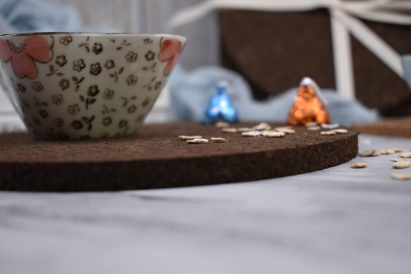 Premium Quality DIY Personalized Sustainable Antiskid Good Resilience Cork Placemats - 图片 6