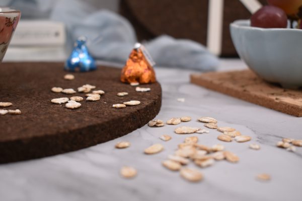 Premium Quality DIY Personalized Sustainable Antiskid Good Resilience Cork Placemats - 图片 5