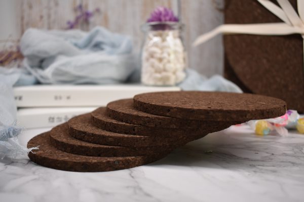 Premium Quality DIY Personalized Sustainable Antiskid Good Resilience Cork Placemats - 图片 4