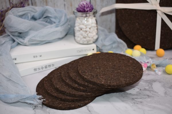 Premium Quality DIY Personalized Sustainable Antiskid Good Resilience Cork Placemats - 图片 2