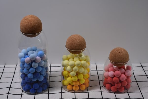 Cork Ball Stopper for Wine Glass Decanter Stopper Replacement Used At Home Restaurants - 图片 2