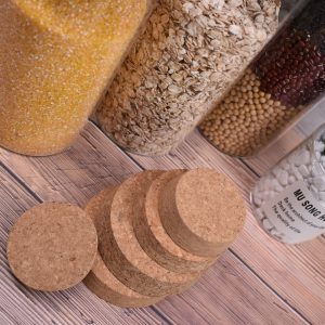 Wholesale Custom Natural Tapered Cork Lids Stoppers for Glass Bottle or Jars