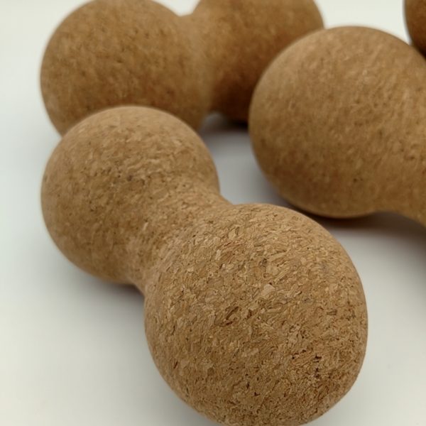 Cork Peanut Massage Ball, Gymnastics Massage Ball for Deep Tissue Muscle Massage - 图片 2