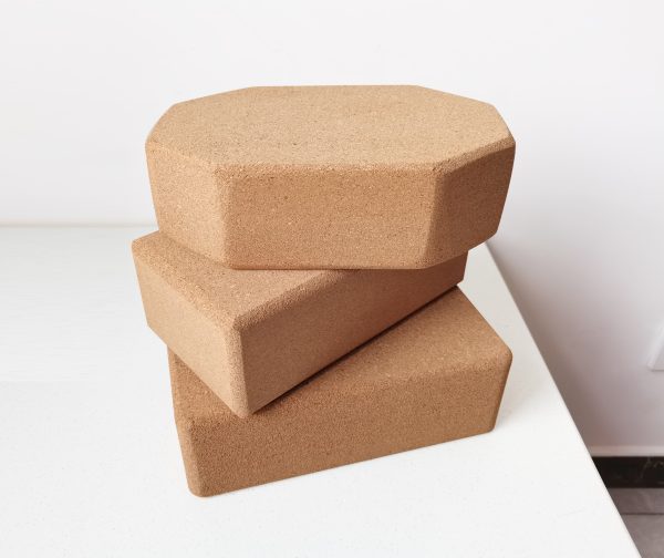 Premium Cork Yoga Block Anti-Slip Surface for Hot Yoga, Pilates, and Meditation - 图片 6