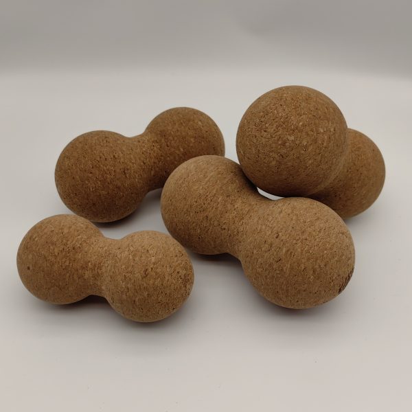 Cork Peanut Massage Ball, Gymnastics Massage Ball for Deep Tissue Muscle Massage - 图片 3