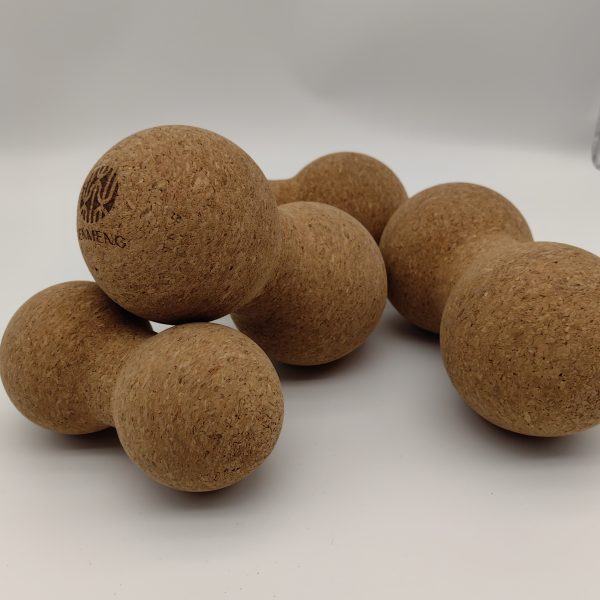 Cork Peanut Massage Ball, Gymnastics Massage Ball for Deep Tissue Muscle Massage - 图片 5