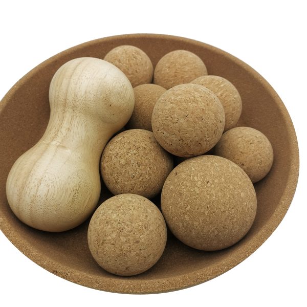 Wholesale Best Sale Eco-Friendly Natura Cork Yoga Massage Ball for Fitness Exercise - 图片 5