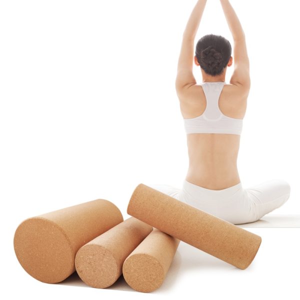Cork Roller Eco Friendly Yoga Roller for Body Fitness Exercising - 图片 4
