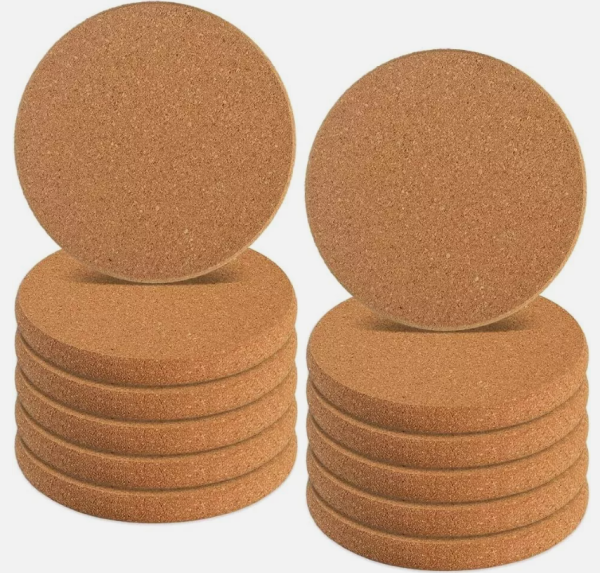 Wholesale Eco-Friendly Low Price Cork Round Coaster Sustainable Cork Coasters - 图片 5