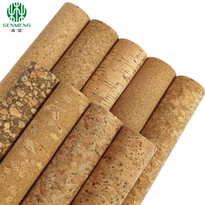 High Quality Color Gold Hot-Stamping Natural Cork Fabric