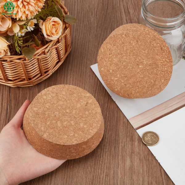 Wholesale Custom Natural Tapered Cork Lids Stoppers for Glass Bottle or Jars - 图片 3