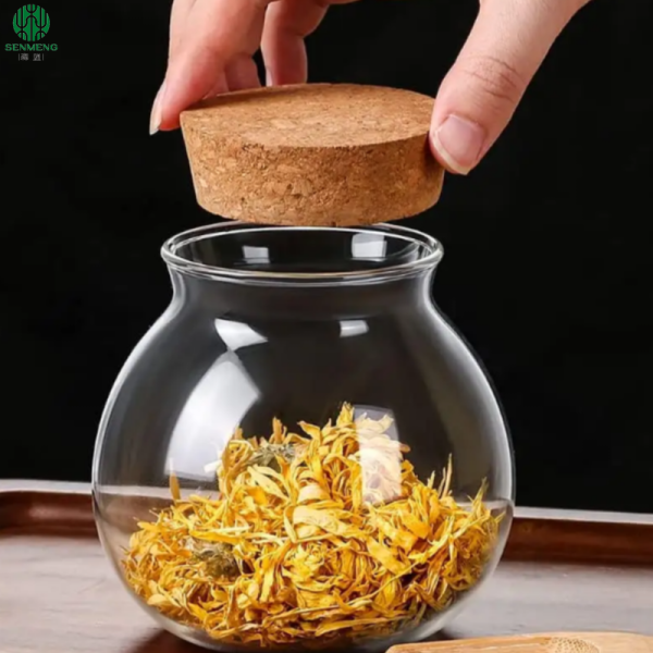 Wholesale Custom Natural Tapered Cork Lids Stoppers for Glass Bottle or Jars - 图片 5