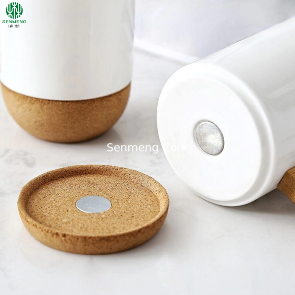 Customizable Bottom Cork coffee Mug Ceramic Insulation Coffee Cup with Premium Quality - 图片 2