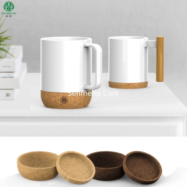 Customizable Bottom Cork coffee Mug Ceramic Insulation Coffee Cup with Premium Quality - 图片 3