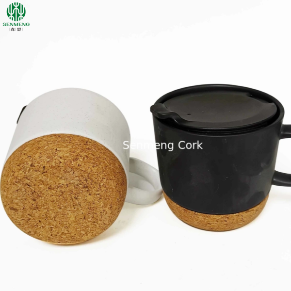 Customizable Bottom Cork coffee Mug Ceramic Insulation Coffee Cup with Premium Quality - 图片 5