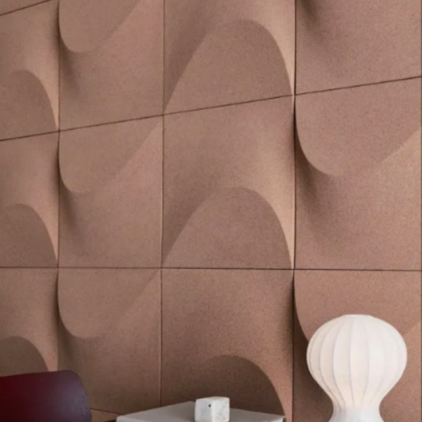 Natural Cork Wall Tiles Premium Quality Heat Insulation Waterproof  Cork wall - 图片 3