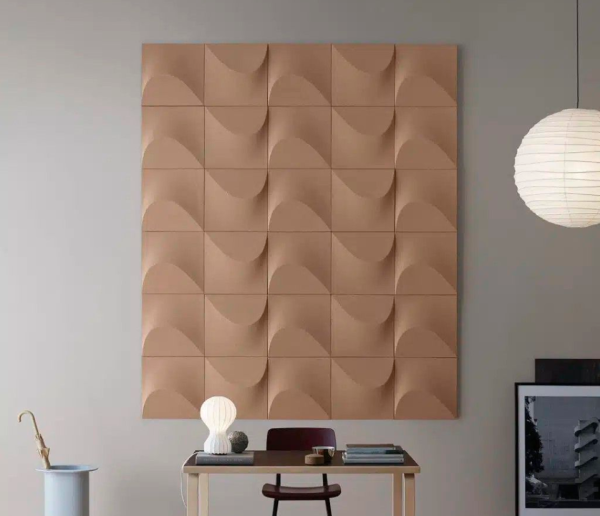 Natural Cork Wall Tiles Premium Quality Heat Insulation Waterproof  Cork wall