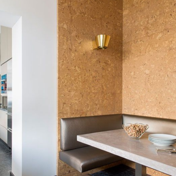 Natural Cork Wall Tiles Premium Quality Heat Insulation Waterproof  Cork wall - 图片 5