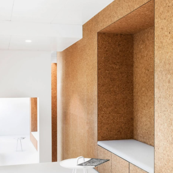 Natural Cork Wall Tiles Premium Quality Heat Insulation Waterproof  Cork wall - 图片 6