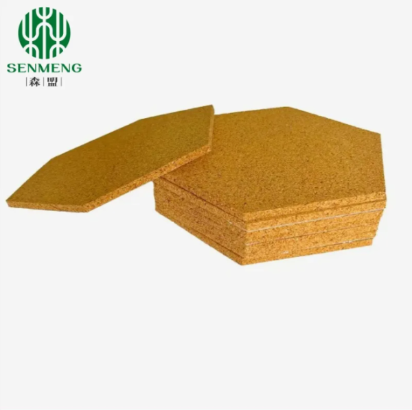 Hexagon Cork Board Tiles Self-Adhesive Corkboards for Wall Pin Board Decorative Bulletin Board for Office Home Kitchen - 图片 4