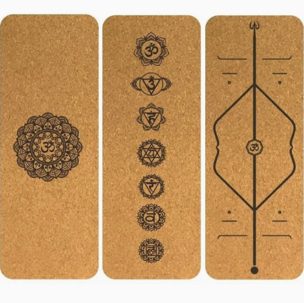 Cork Yoga Mat Sports Mat Environmental Protection With TPE Anti Slip Yoga Fitness - 图片 7