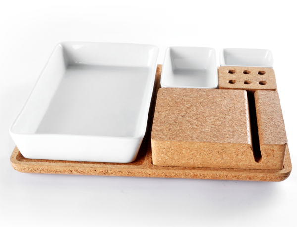 Cork Desk Organizer Cork Pen Holder In the Office At Home - 图片 6