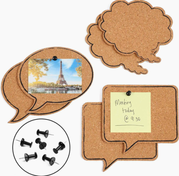High Quality Decorative Bubble Shapes Cork Bulletin Board Cork Sheet Custom Size