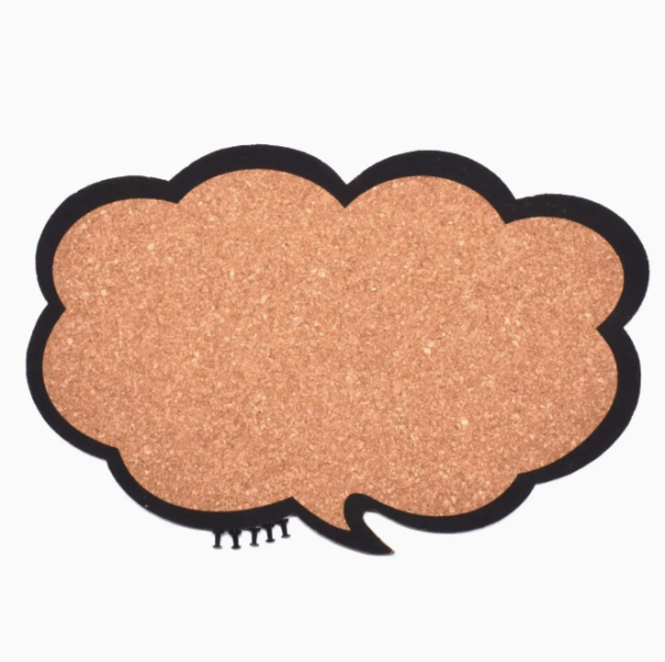 High Quality Decorative Bubble Shapes Cork Bulletin Board Cork Sheet Custom Size - 图片 3