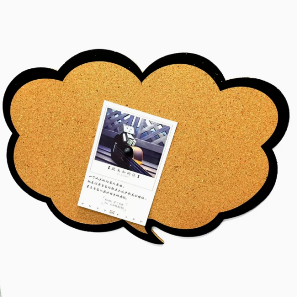 High Quality Decorative Bubble Shapes Cork Bulletin Board Cork Sheet Custom Size - 图片 2