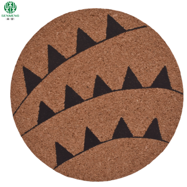 Cork Coasters for Drinks Round 4 inch Drink Coaster Thick Absorbent Heat-Resistant Used for Cold Hot Beverages Glasses Mugs Cups Plants Apartment Decor Bar Table - 图片 7