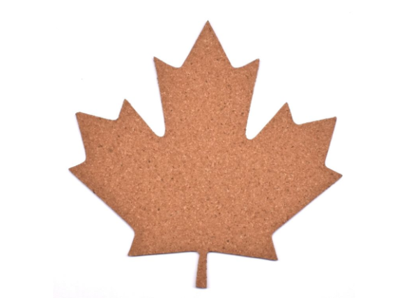 Decorative Cork Bulletin Board with Leaf Shapes - 图片 6