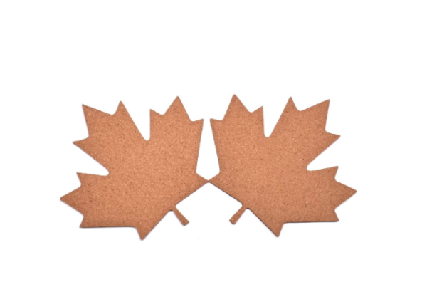 Decorative Cork Bulletin Board with Leaf Shapes - 图片 4