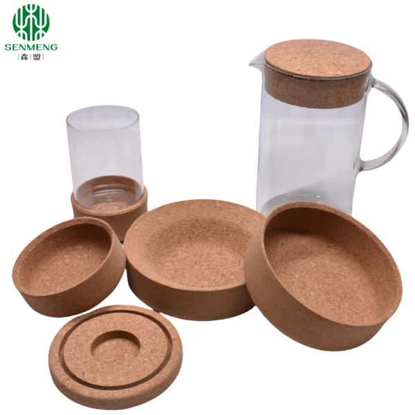Customized  Design Cork Lids Candle Jar Cork Stopper with Premium Quality - 图片 4