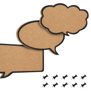 Cork Board Bulletin Board Customized Design Message Noticeboard Memo Shape Display Pinboard