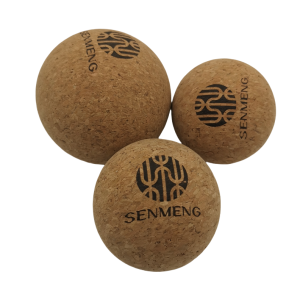 Premium Cork Massage Yoga Balls Ideal for Exercise, Therapy, and Relaxation