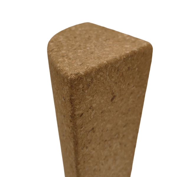 Custom Size Logo Half-Round Foam Roller Good Quality Cork MassageYoga Roller - 图片 2