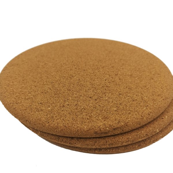 9mm Thickness Round Cork Place Mats Corkboard Placemats For Hot Dishes Pots - 图片 2