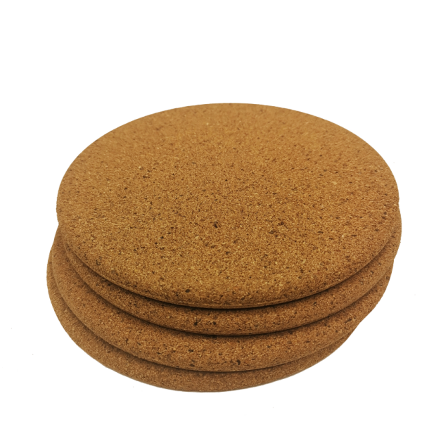 9mm Thickness Round Cork Place Mats Corkboard Placemats For Hot Dishes Pots - 图片 4