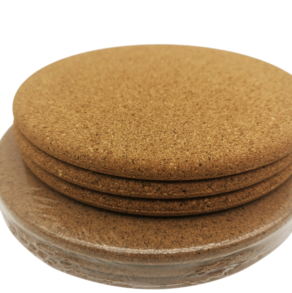 9mm Thickness Round Cork Place Mats Corkboard Placemats For Hot Dishes Pots - 图片 7