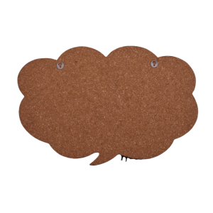 Customized Message Noticeboard Memo Shape Display Pinboard Speech bubble Cork Bulletin Board