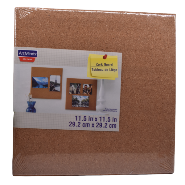 Eco-Friendly Cork Bulletin Board Wall Mounted Pin Board for Notes Reminders and Photos - 图片 5