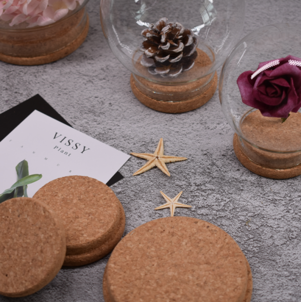 Customized Cork Lid for Glass Containers Storage Jars - 图片 7